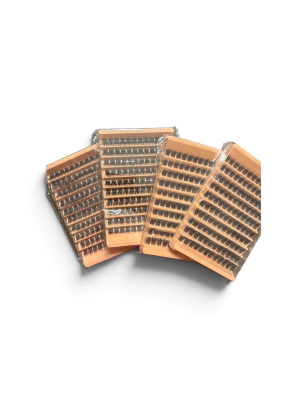 False Lashes clusters 4 packs